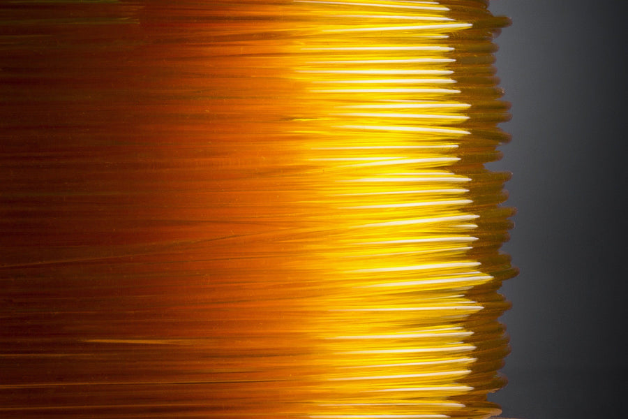 PET-G Filament Transparent Gelb PET-G REDLINE FILAMENT 